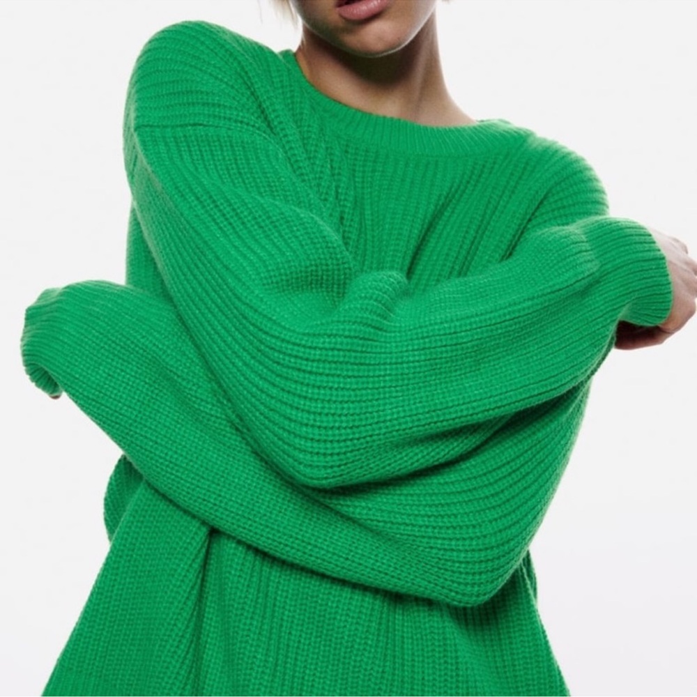 Zara Purl Knit Sweater